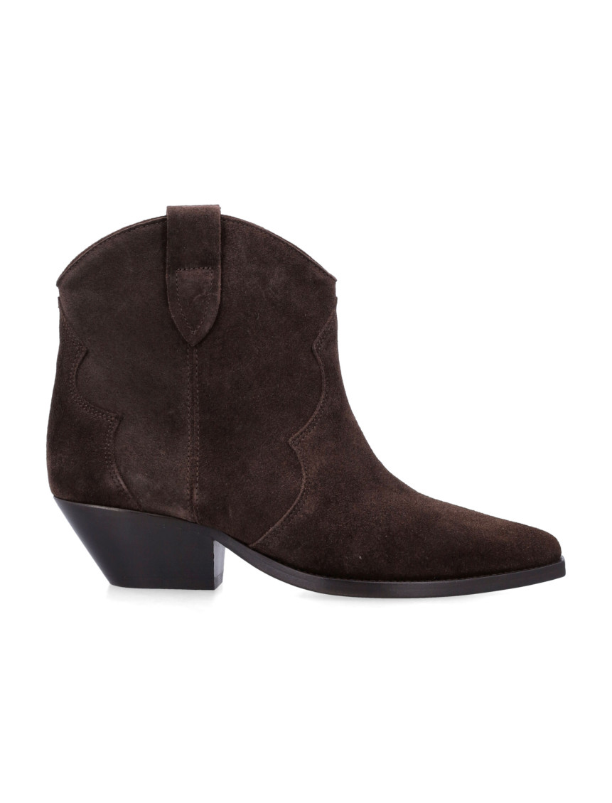 Isabel Marant Brown Suede Ankle Boots