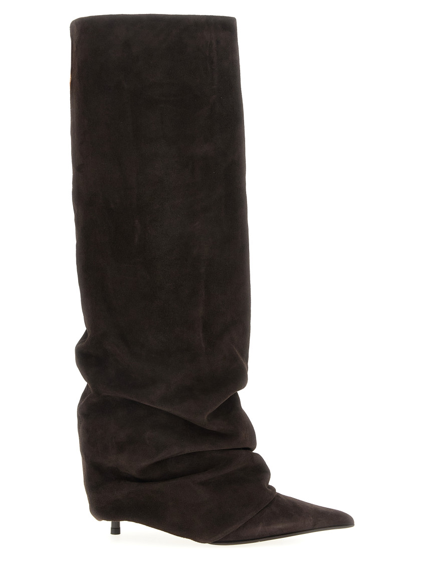 Le Silla Brown Pointed Toe Boots
