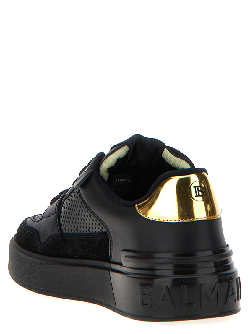 Balmain Black B-court Flip Sneakers for Women Online India at