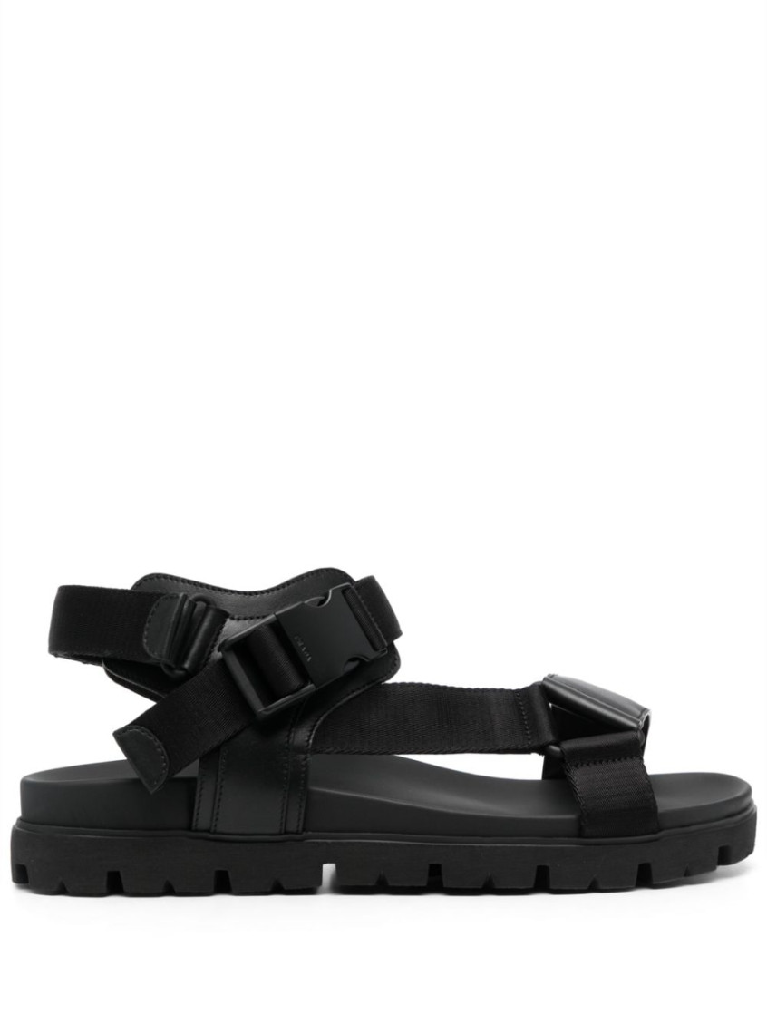 Prada Sandals In Black