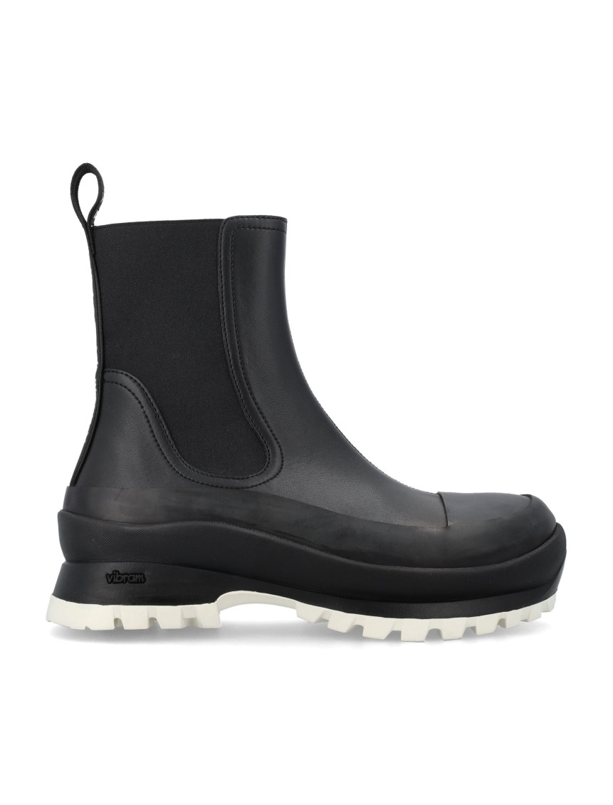 Stella McCartney Black Solid Boots for Women Online USA at Darveys.com