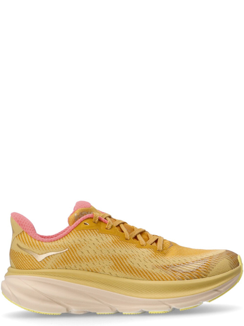 Hoka Yellow Clifton-9 Sneakers In Multi