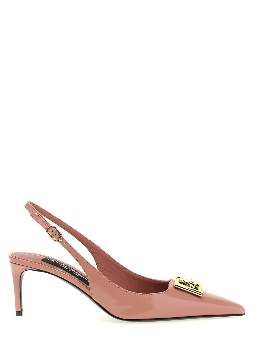 dolce gabbana pink heels