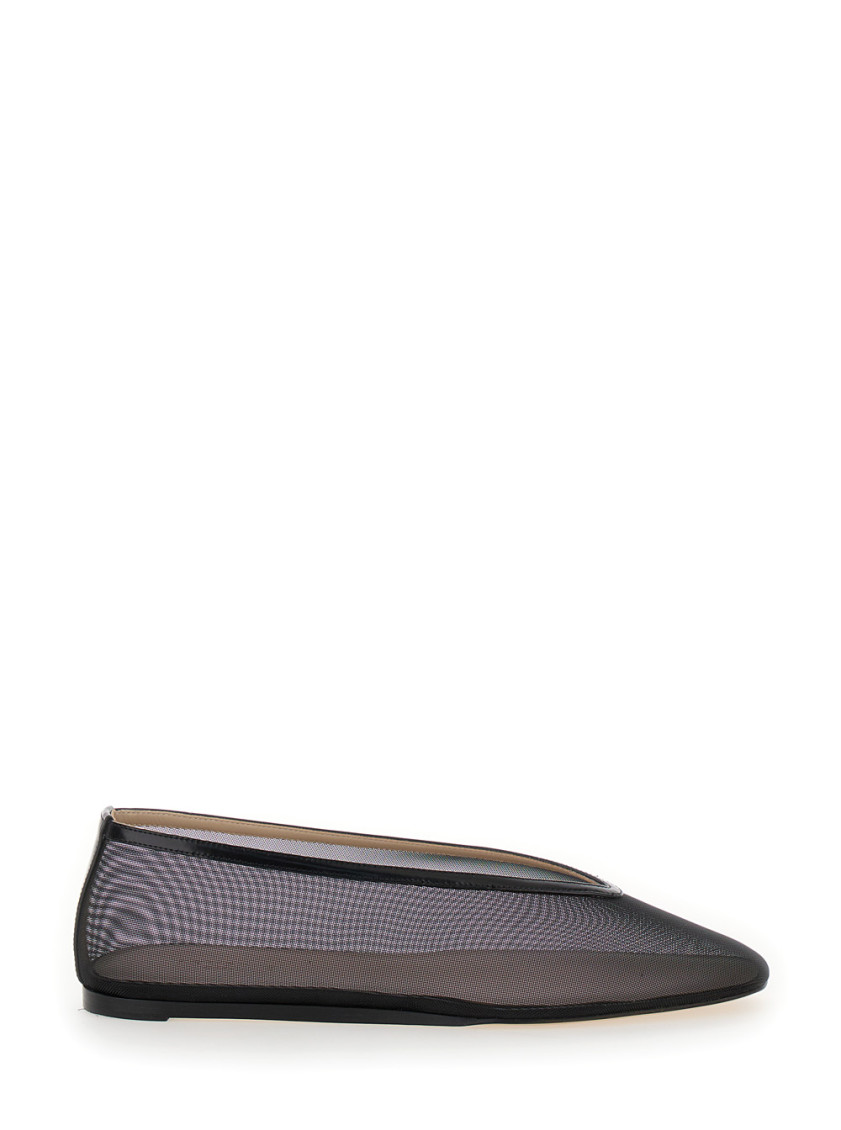 Shop Le Monde Beryl Black Luna Ballet Flats