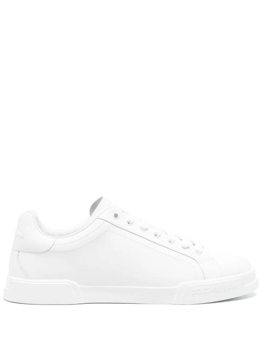 Dolce & Gabbana Dolce&gabbana Portofino White Low Trainer