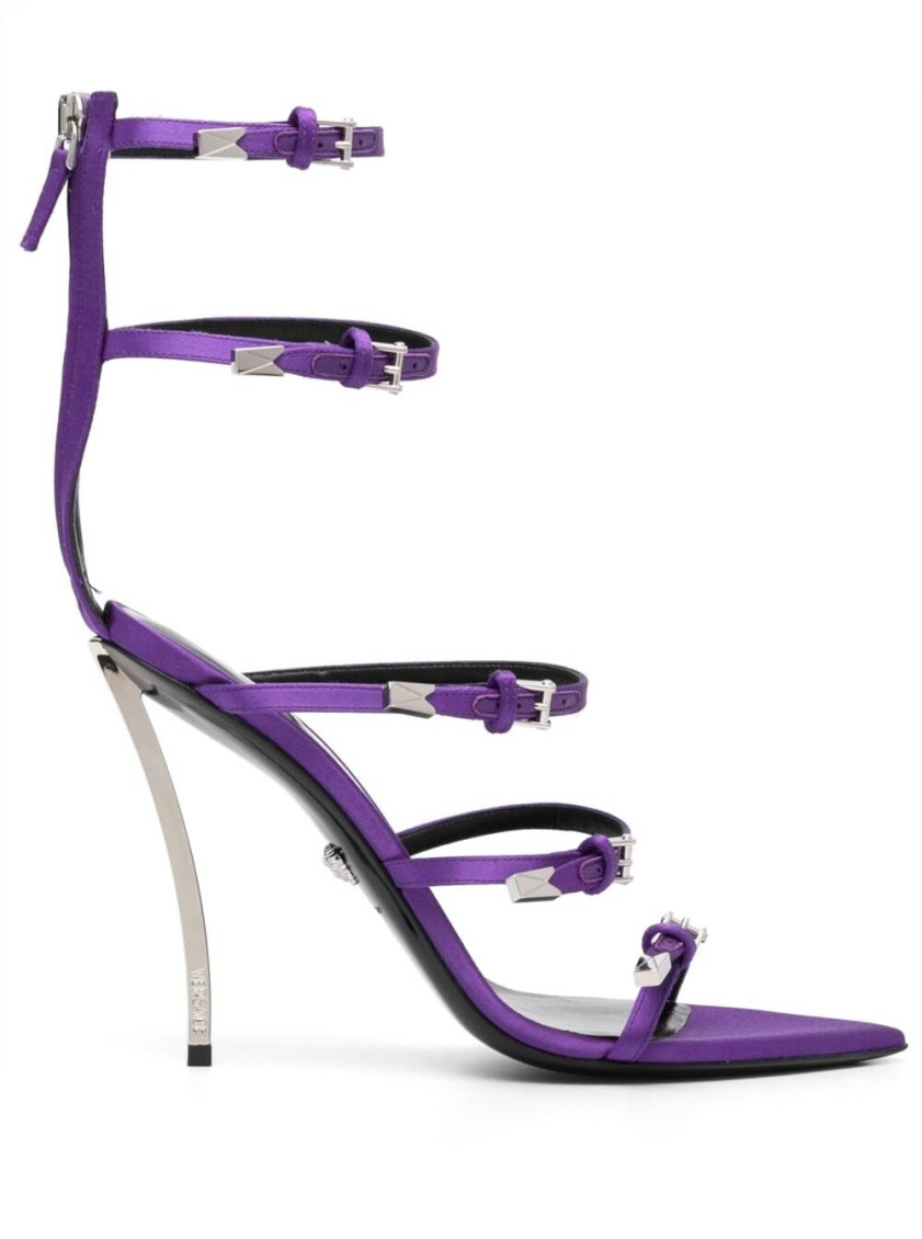 Versace Purple Pin-point Sandals