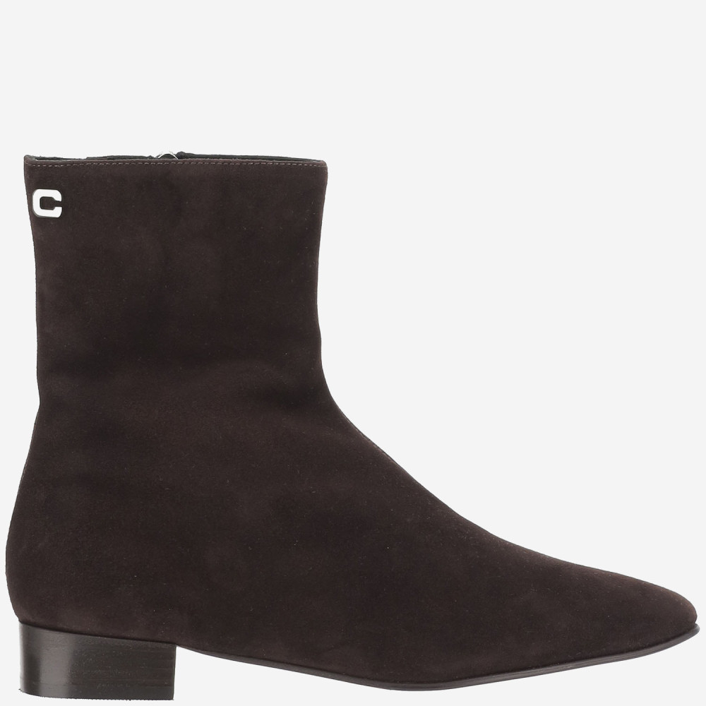 Carel Paris Brown Suede Boots In Brown