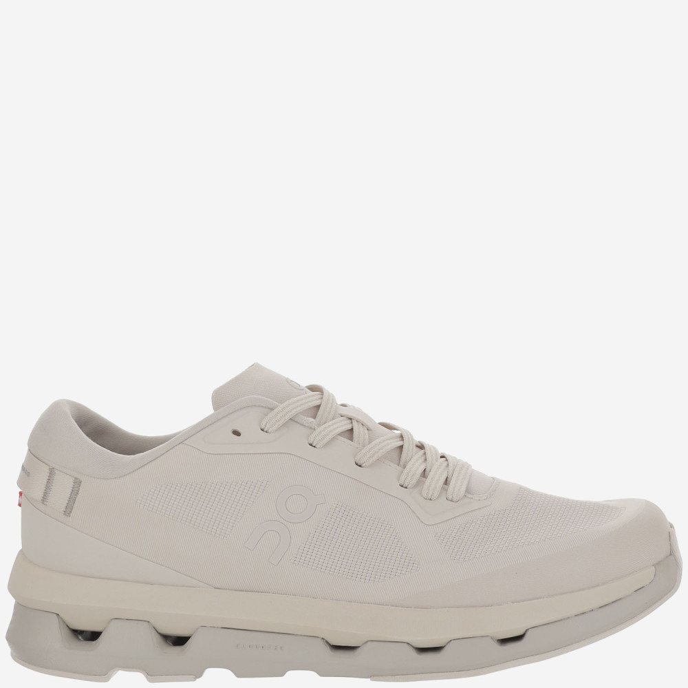 On Running Off White Lace Up Sneakers In White