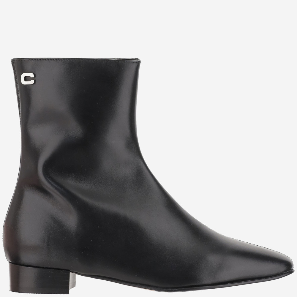 Carel Paris Black Ankle Boots In Black