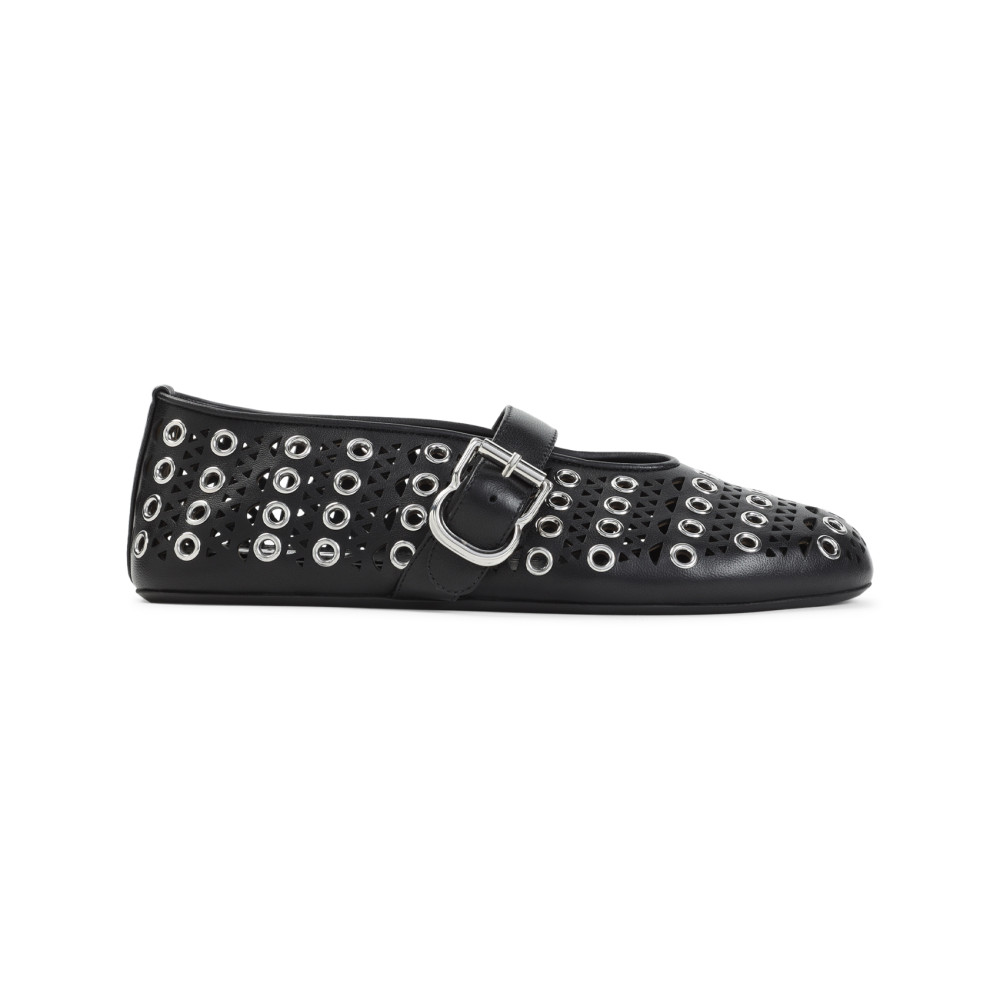 Alaïa Ballet Flats Ballerinas Women In Black