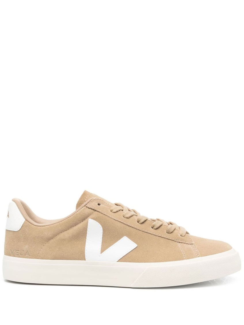 Veja Suede Low-top Sneakers Leather Trim In Pink