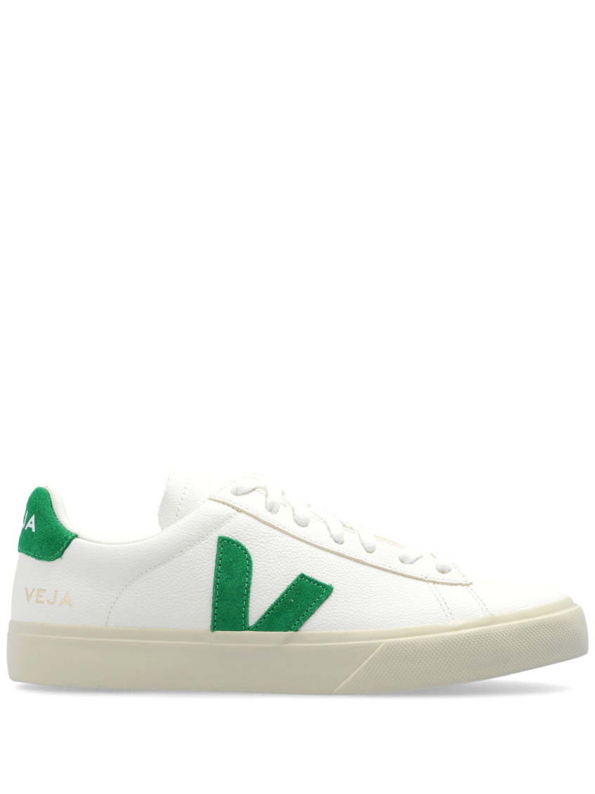 Veja Recife Chromefree Leather Men Sneaker In White Emeraude In Green
