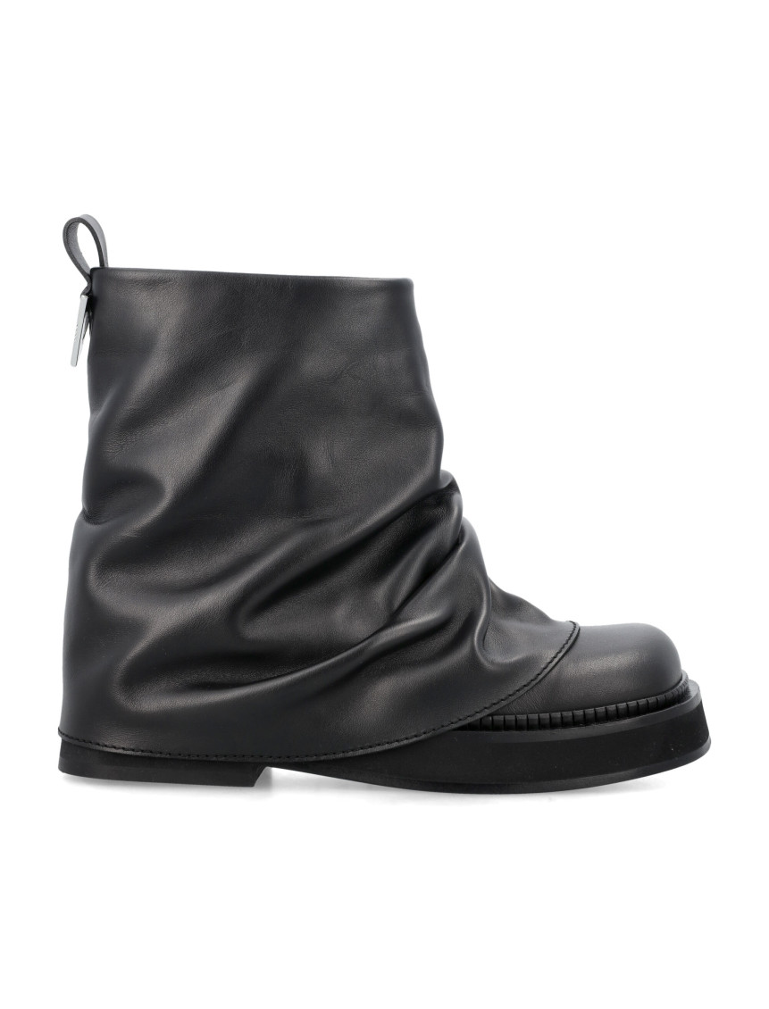 Shop Attico Black Mini Robin Boots