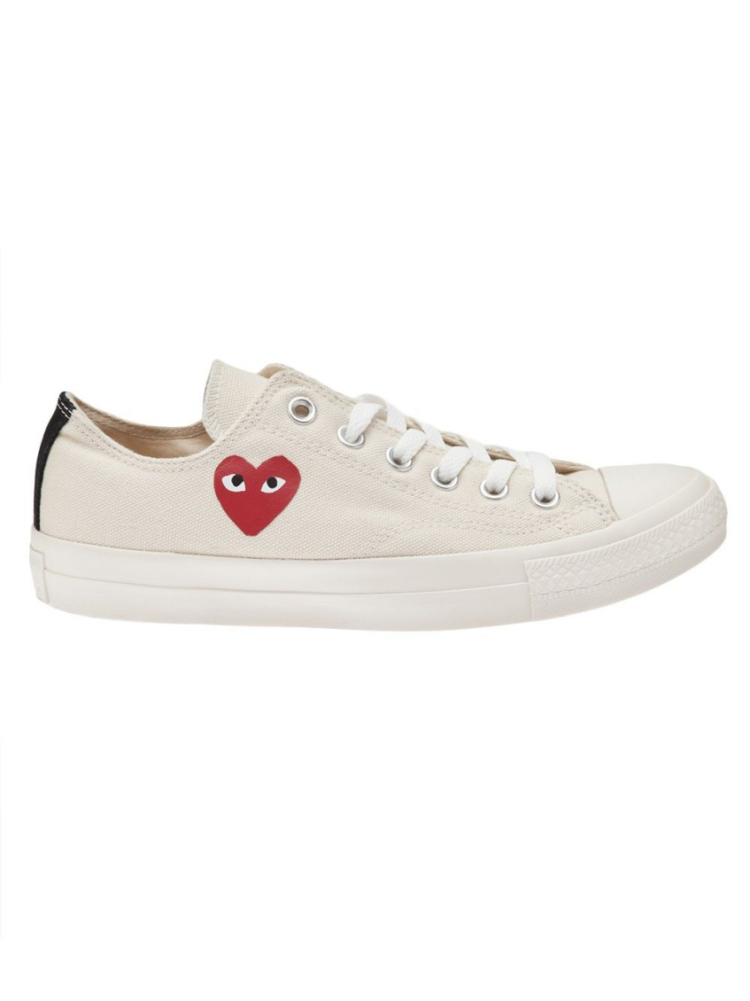 Comme Des Garçons Comme Des Garcons Chuck Taylor Low Top Sneakers In Beige