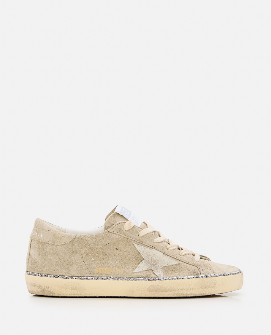 Golden Goose Sneakers Super Star Classic In Silver