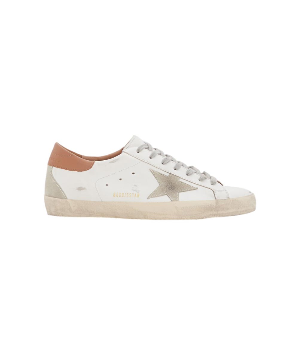 Golden Goose Superstar Leather Low-top Sneakers In White