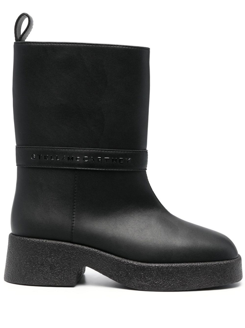 Stella Mccartney Skyla Rain Boots In Black