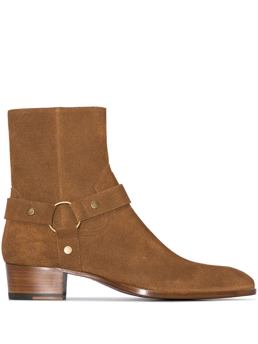 Saint Laurent Boots In Brown