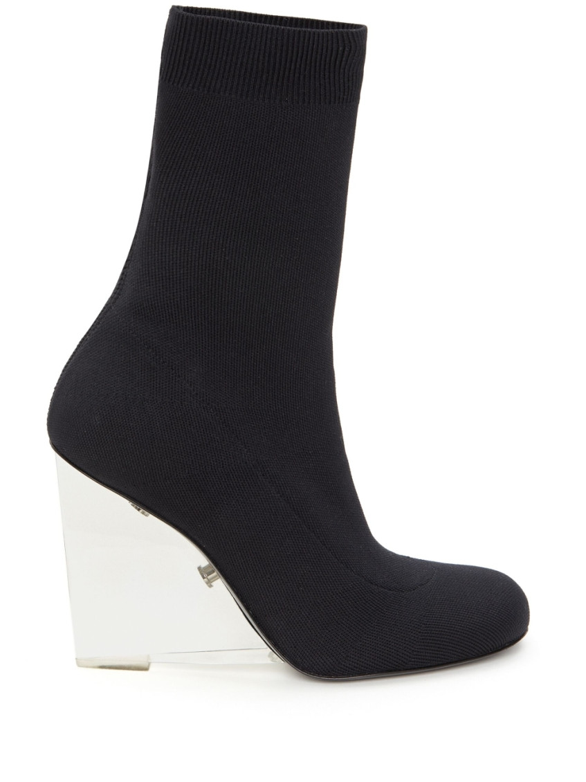 ショートブーツ・ブーティ MCQUEEN 'Shard' ankle boots Black Alexander Mcqueen Black Shard Boots for Women Online USA at