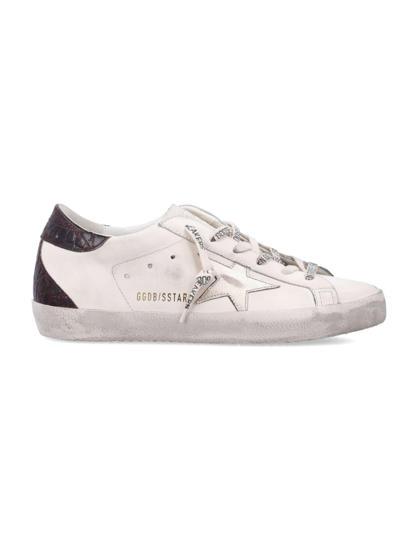 Golden Goose Super-star Womans Sneakers In White