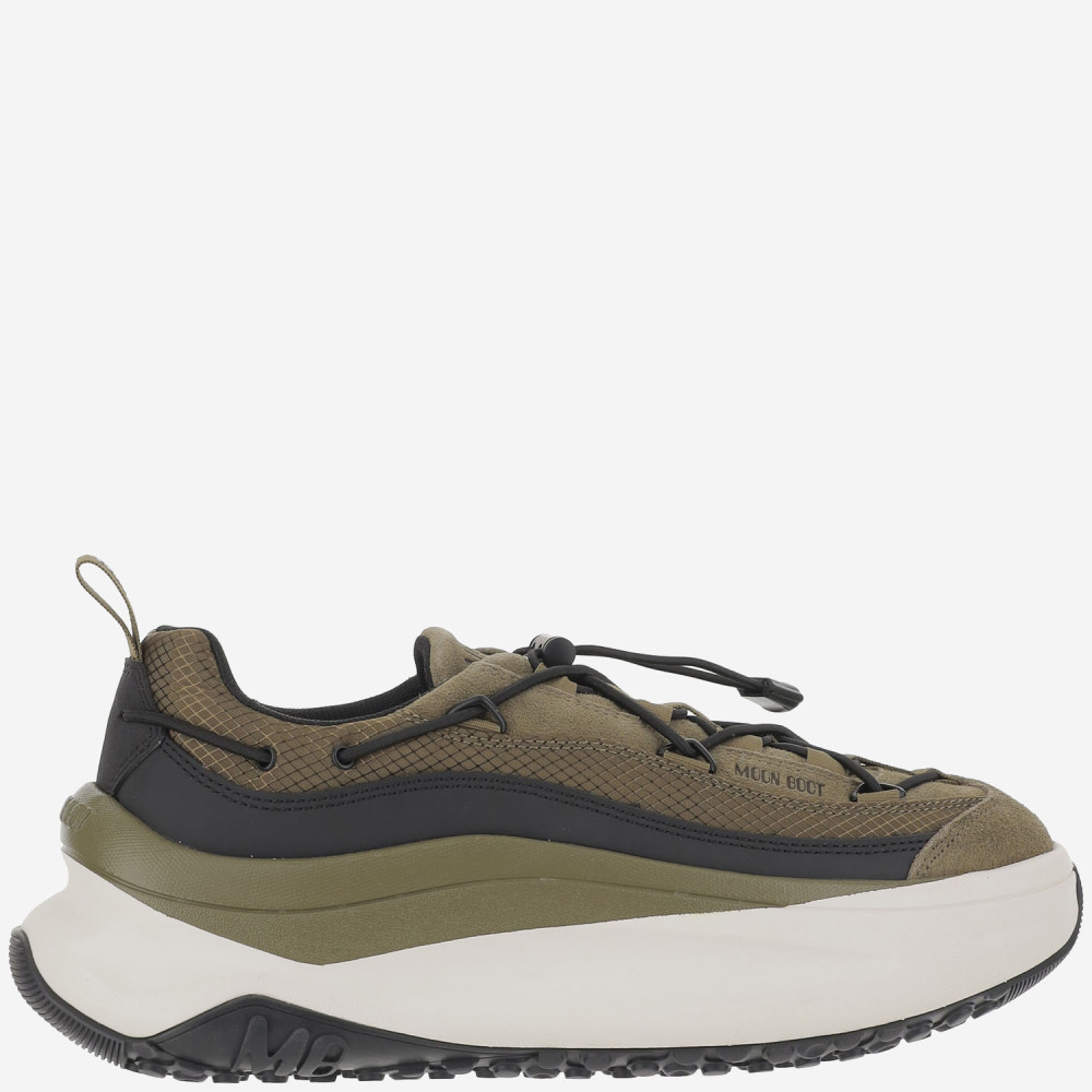 Moon Boot Men Moon247 Xlace Sneakers In Green