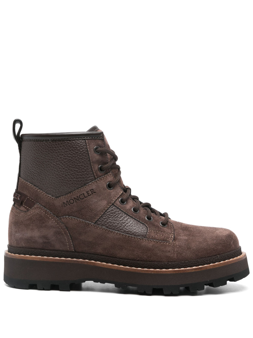Moncler Brown Peka Camp Boots