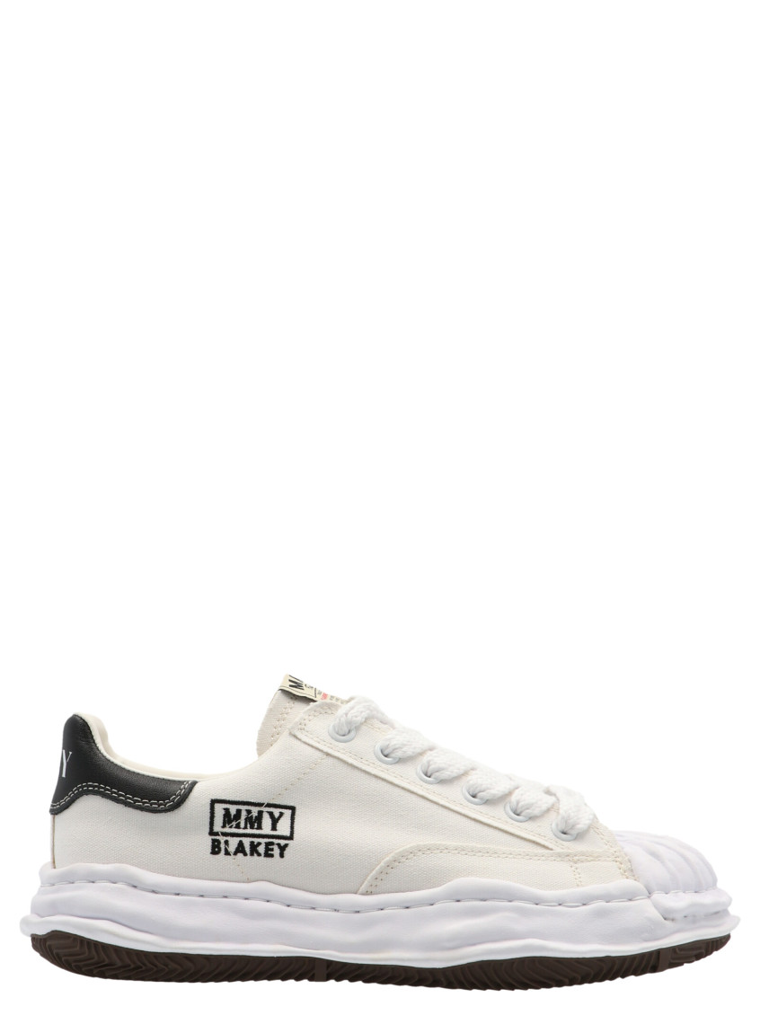Maison Yasuhiro White Blakey Sneakers In White