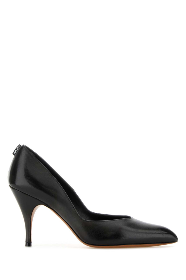 Miu Miu Stiletto High Heels In Black