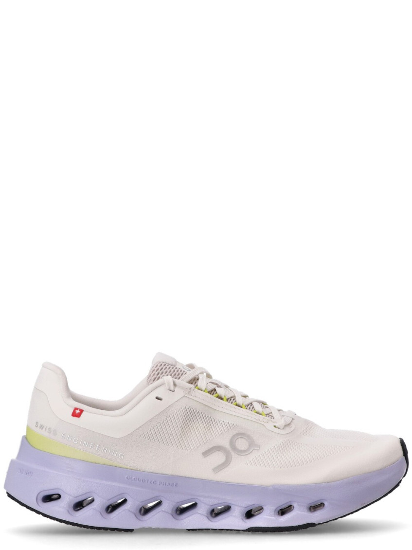 On Ivory Cloudsurfer Sneakers In White