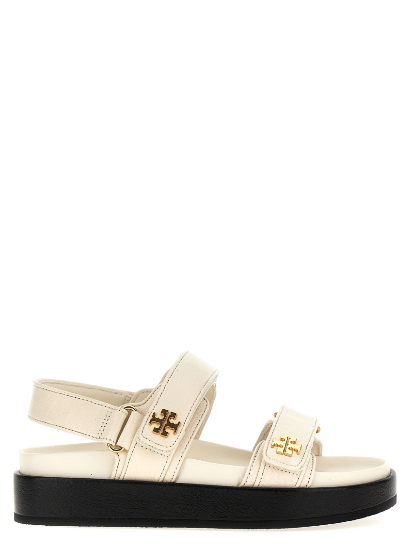 Shop Tory Burch White Kira Sport Sandals