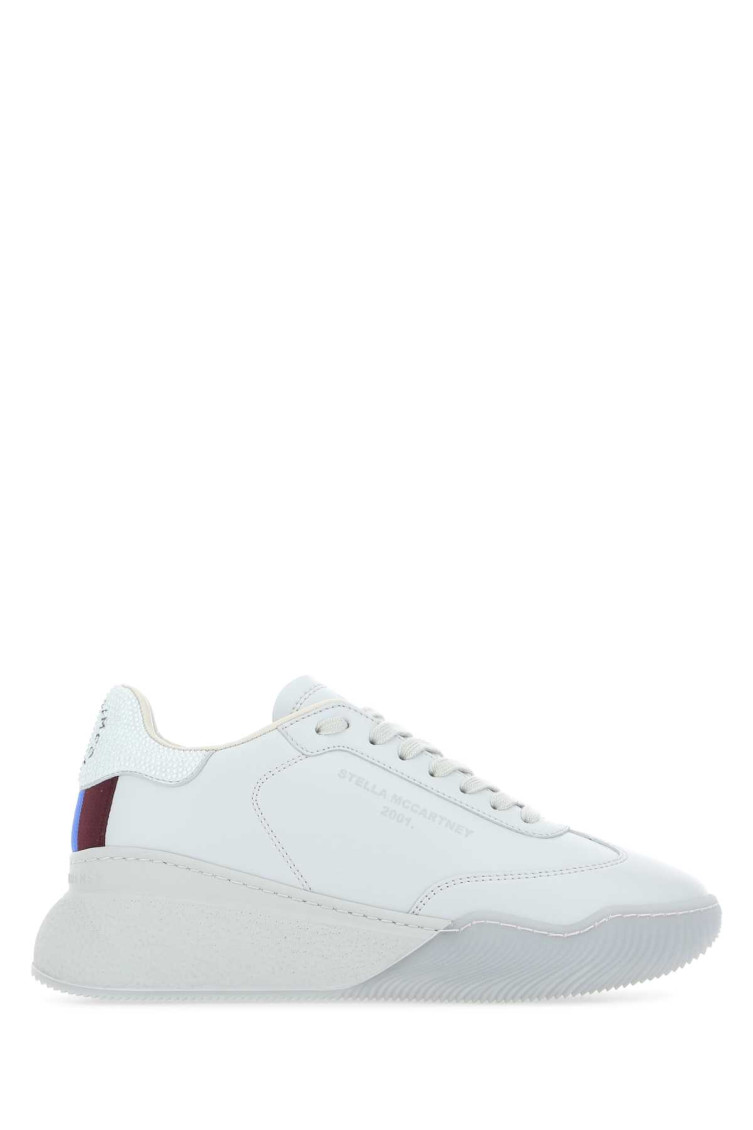 Stella Mccartney White Lace Up Sneakers