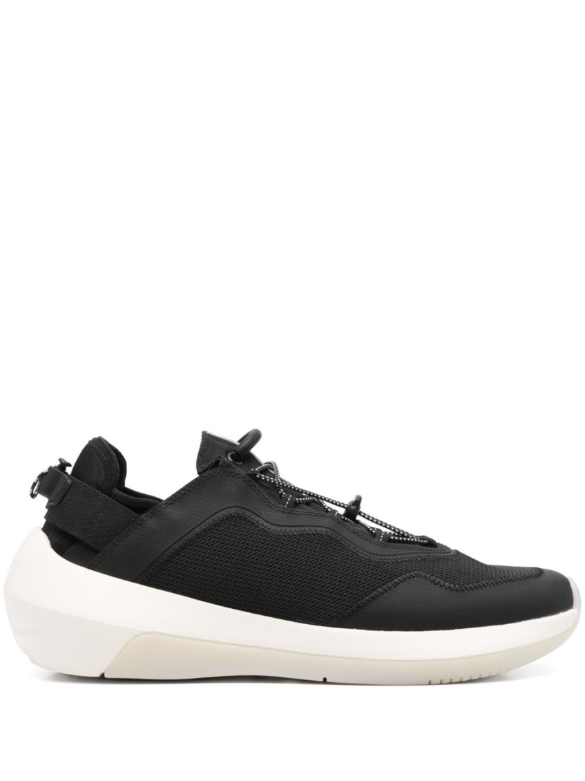 Emporio Armani Black Drawstring Sneakers