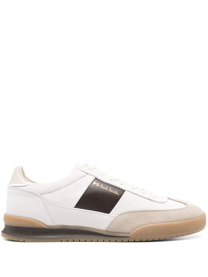 Ps By Paul Smith White Lace Up Sneakers
