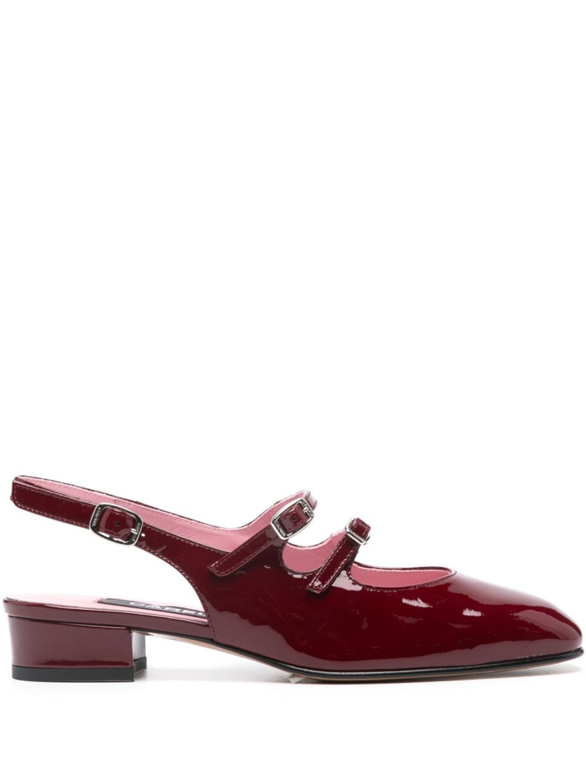 Carel Paris Maroon Leather Pumps
