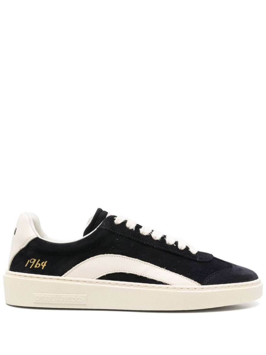 Dsquared2 Navy Blue Logo Sneakers
