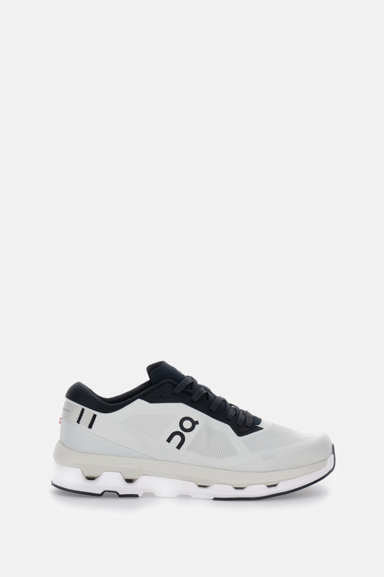 On Running Off White Lace Up Sneakers In White