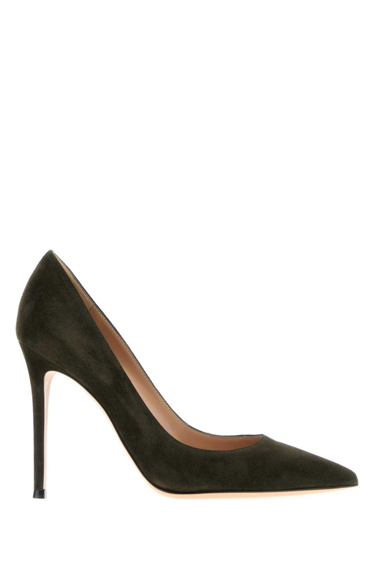 Gianvito Rossi Gianvito 105 Suede Pumps In Green