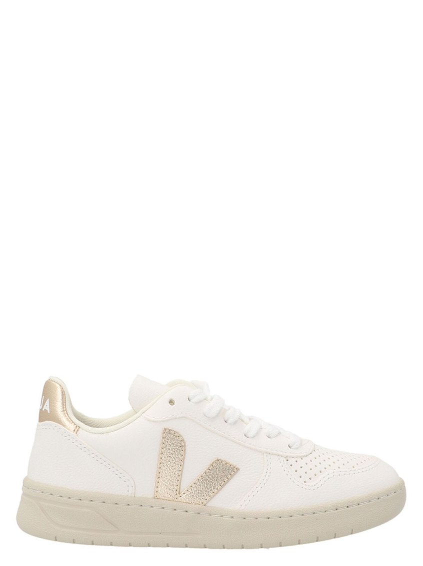 Veja V-10 Sneaker In White