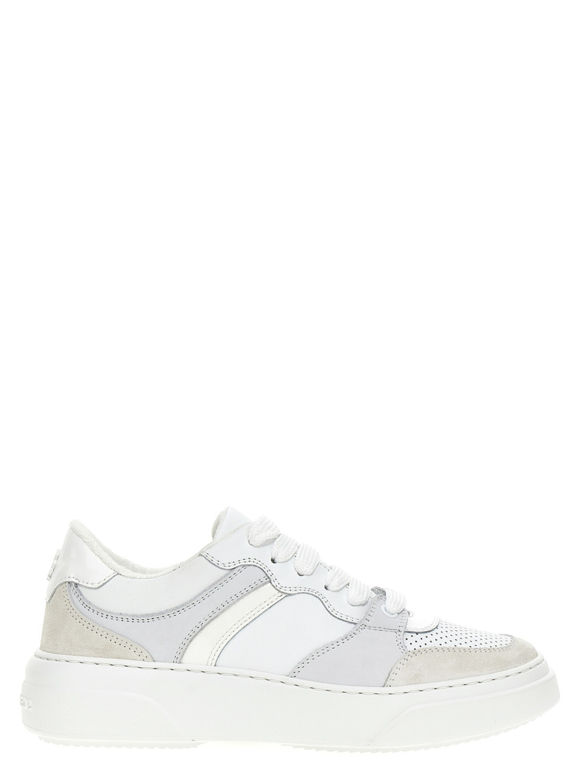 Dsquared2 White Bumper Sneakers for Women Online USA at