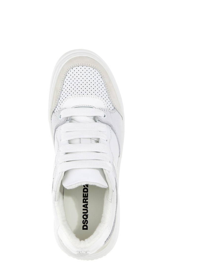 Dsquared2 White Bumper Sneakers for Women Online USA at