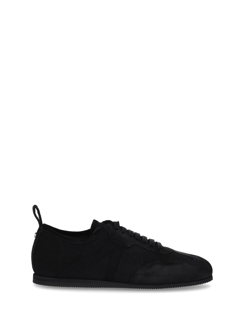 Ann Demeulemeester Black Siru Low-top Boxing Sneakers In Black