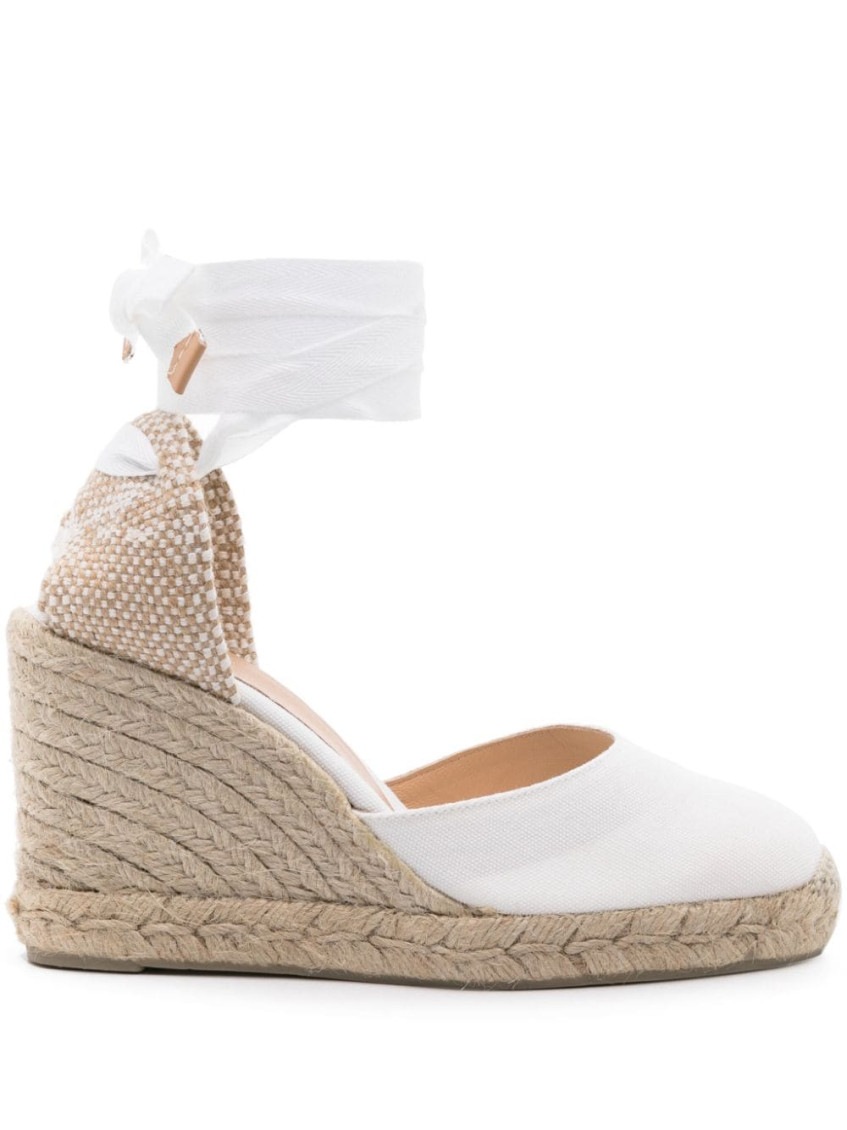 CASTAñER WHITE CARINA WEDGES