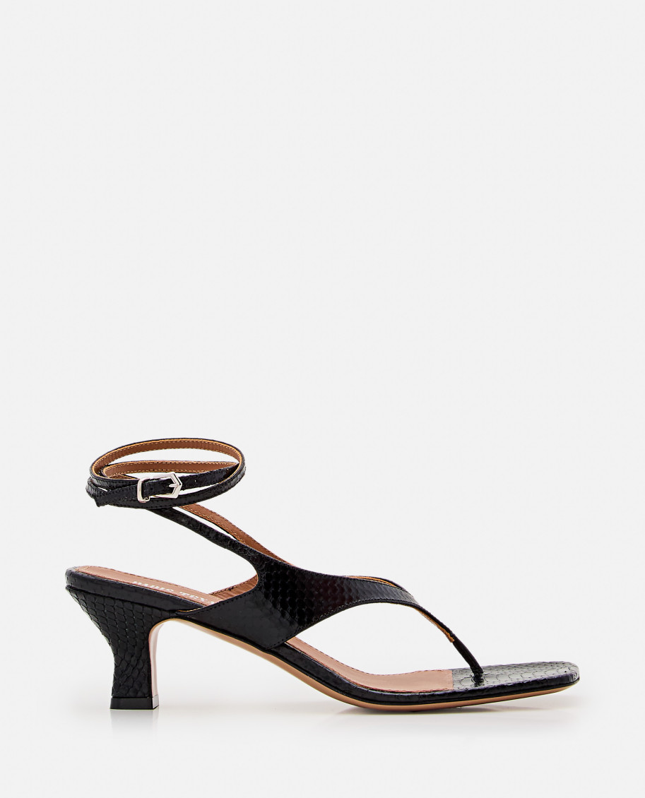 Shop Paris Texas Black Slingback Heels