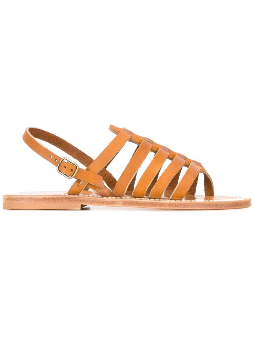 K.jacques Saint Tropez Brown Open Toe Sandals In Brown