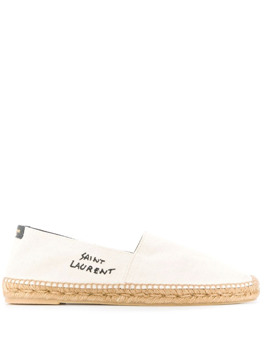 スニーカー Saint Laurent ESPADRILLAS SIGNATURE IN CANVAS 0400017969944_NOIRECRU?wid=600