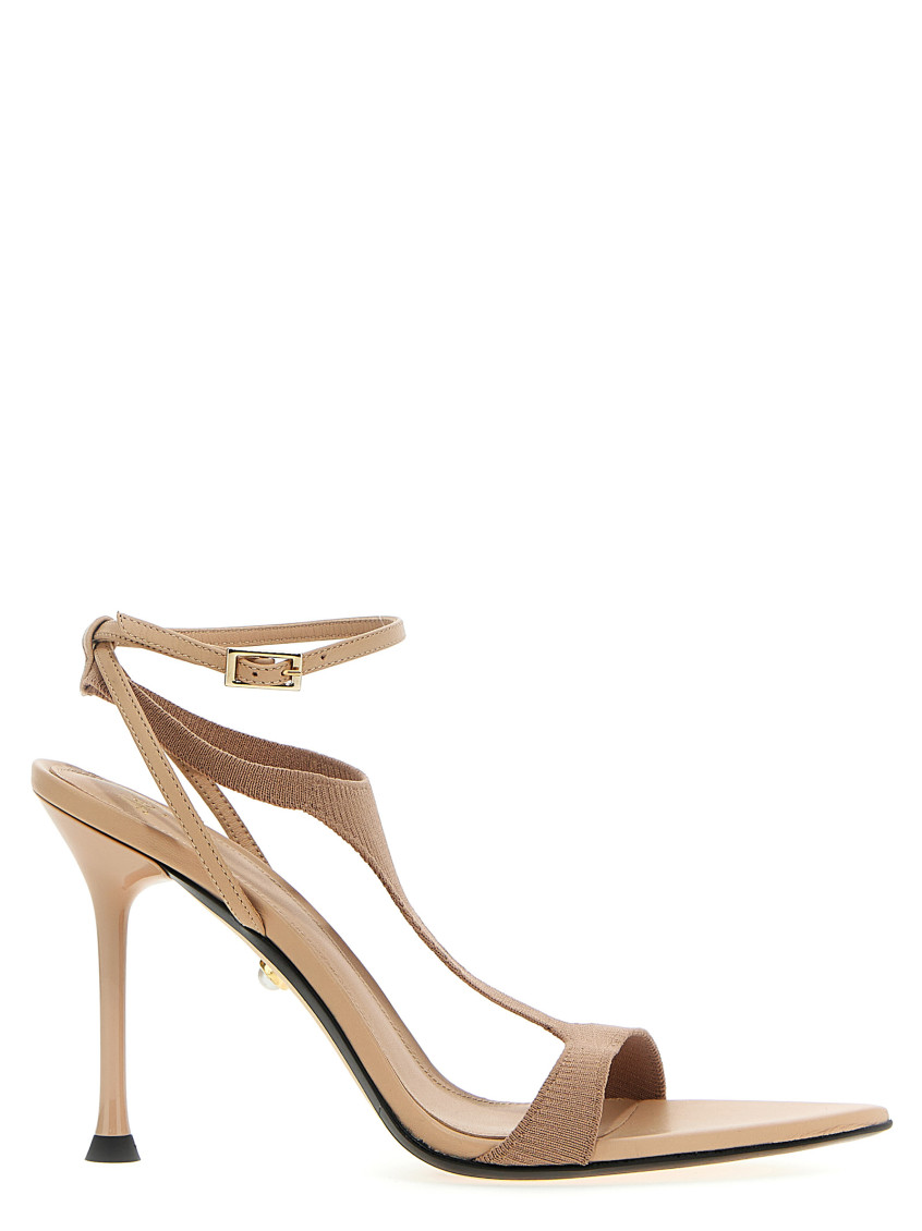 Alevì Milano Sandals In Beige