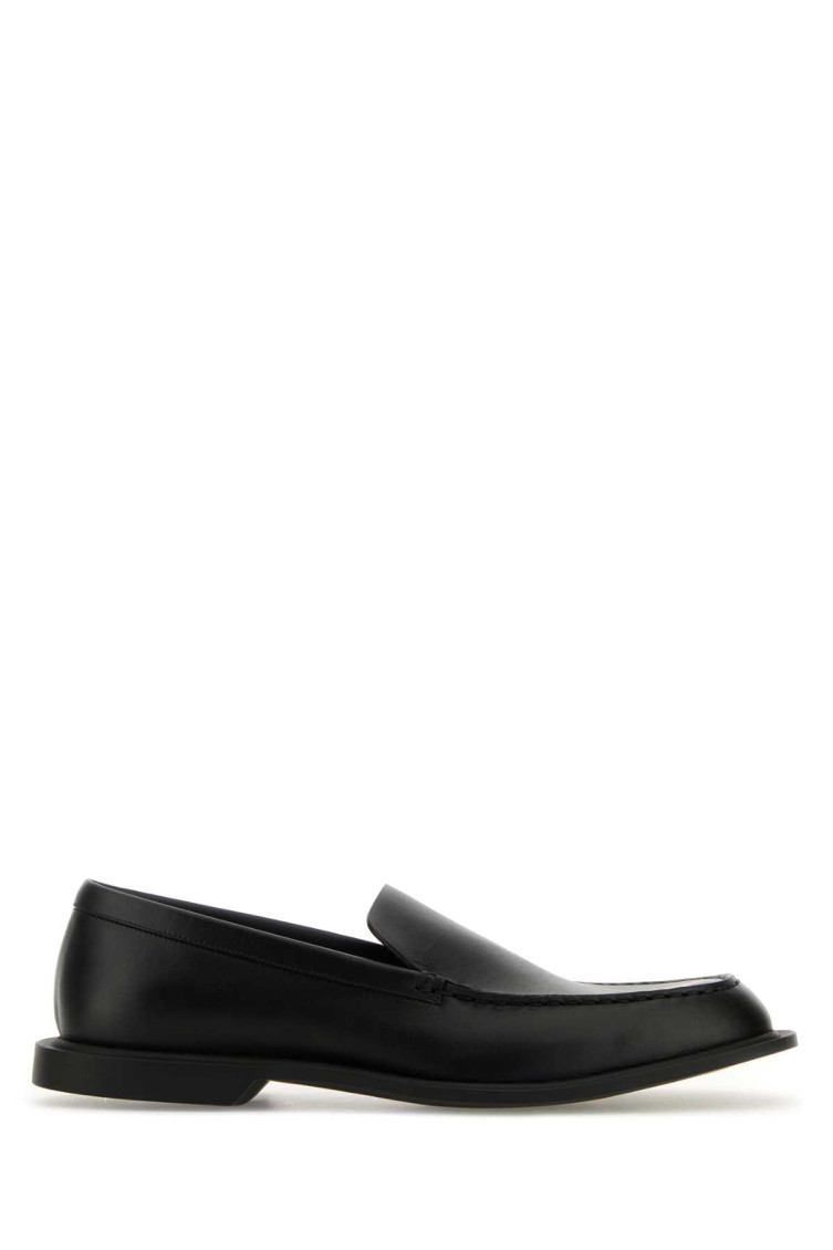 The Row Mocassini Nic In Pelle Nera  Donna In Black