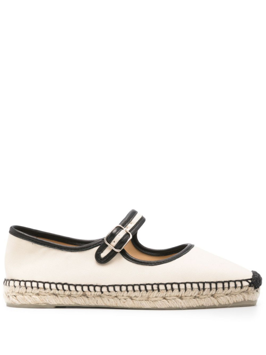 Castaã±er Castaner Black Espadrilles With Stylish Front Lacing