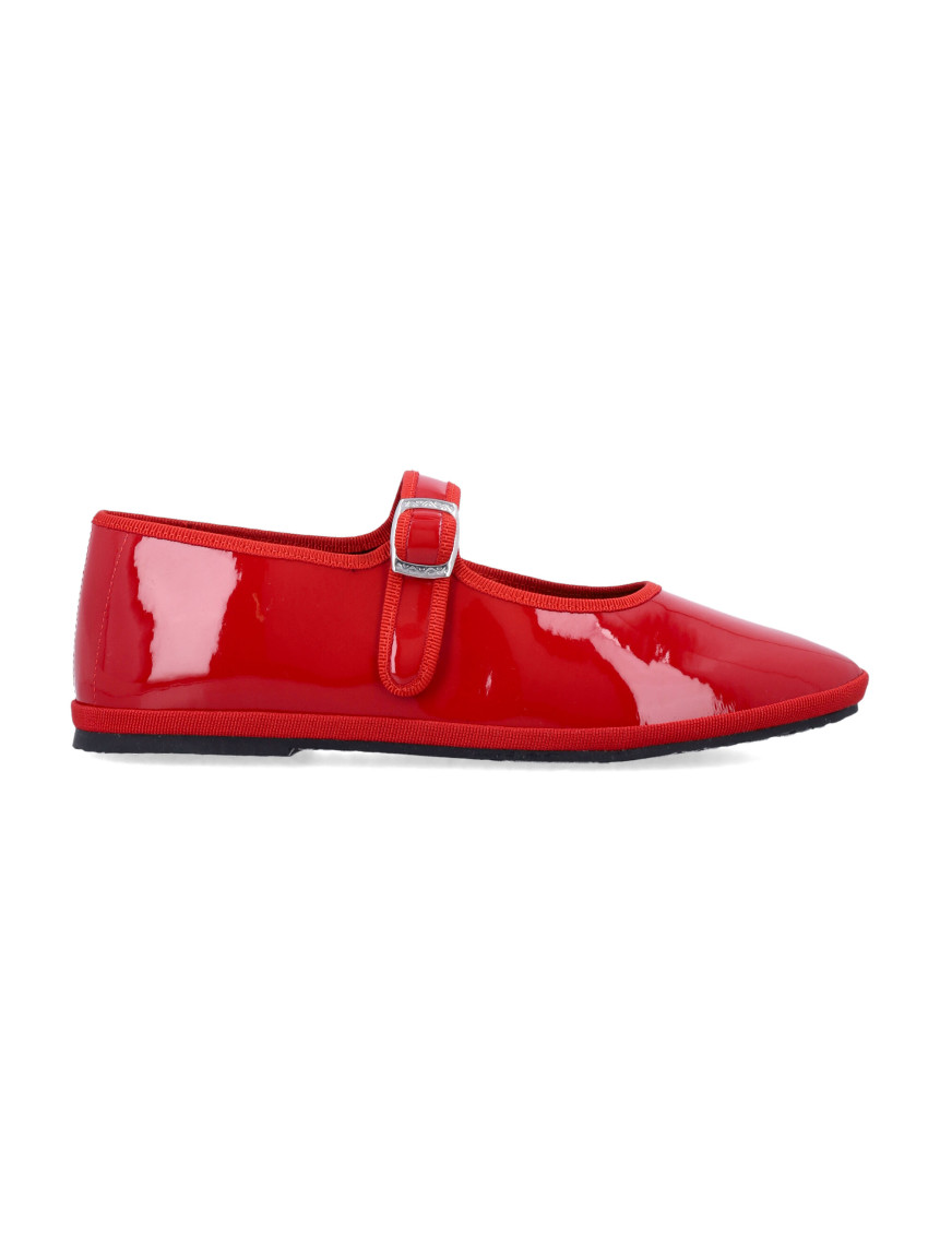Drogheria Crivellini Red Mary Jane Ballet Flats