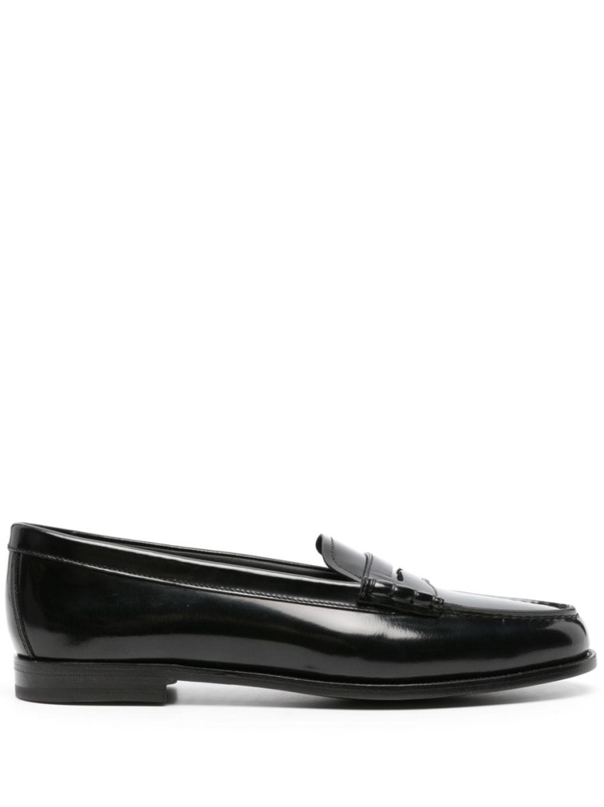 ローファー・オックスフォード CHURCHS KARA 2 LEATHER LOAFERS Church's Black Kara 2 loafers for Women Online India at
